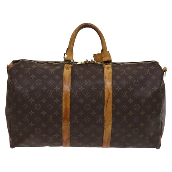 LOUIS VUITTON Monogram Keepall Bandouliere 50 Boston Bag - Picture 3 of 16